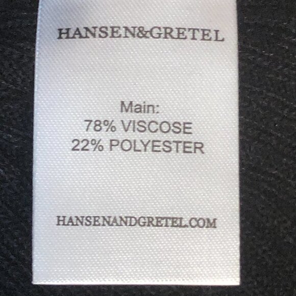 HANSEN & GRETEL Pip Singlet in Black S NWT - Picture 8 of 15